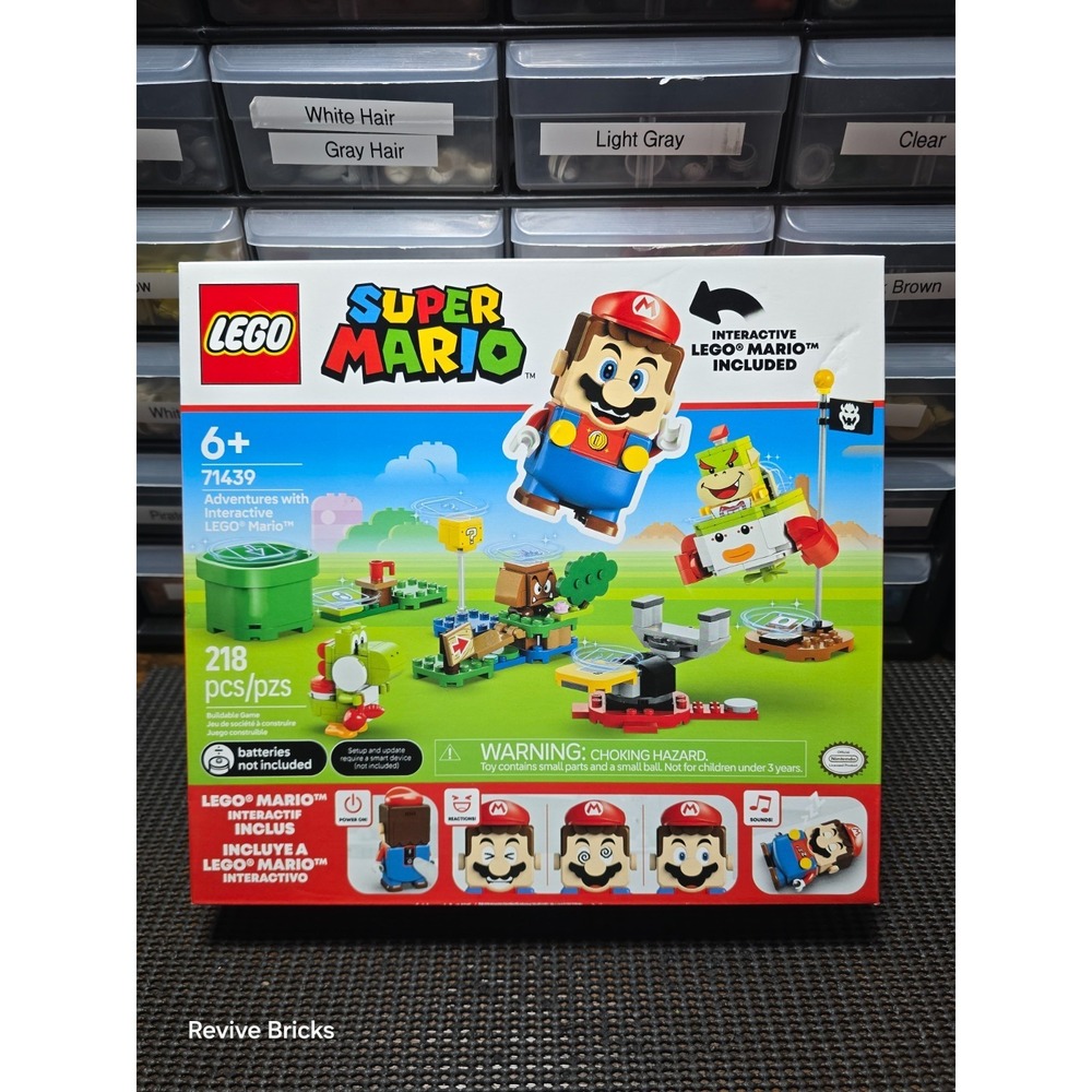 LEGO Super Mario Adventures with Interactive Lego Mario 71439 Brand New Sealed